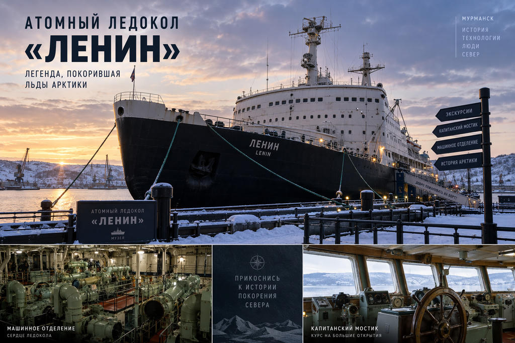 Атомный ледокол «Ленин»